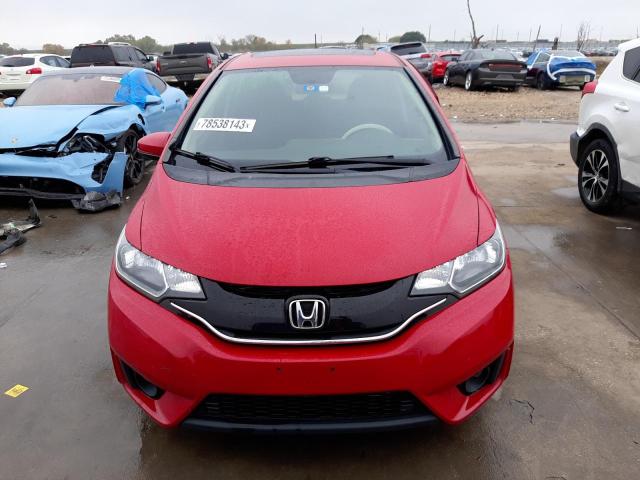 3HGGK5H88FM756442 - 2015 HONDA FIT EX RED photo 5