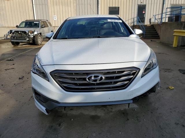 5NPE34AB5FH173268 - 2015 HYUNDAI SONATA SPORT WHITE photo 5