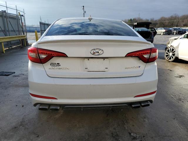 5NPE34AB5FH173268 - 2015 HYUNDAI SONATA SPORT WHITE photo 6