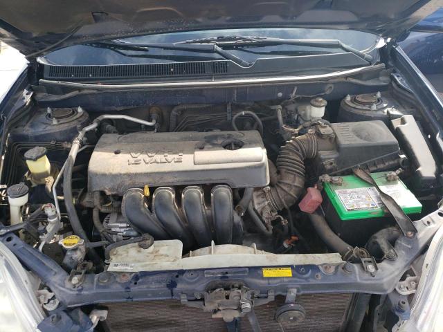 2T1KR30E48C714162 - 2008 TOYOTA COROLLA MA XR BLUE photo 11