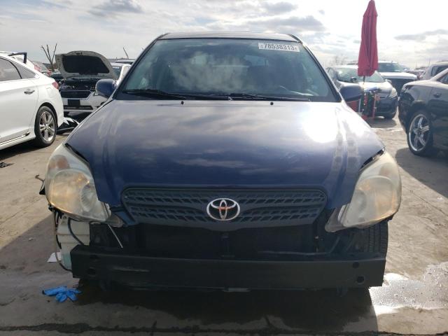2T1KR30E48C714162 - 2008 TOYOTA COROLLA MA XR BLUE photo 5