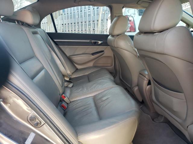 1HGFA16999L011305 - 2009 HONDA CIVIC EXL ნაცრისფერი ფოტო 10