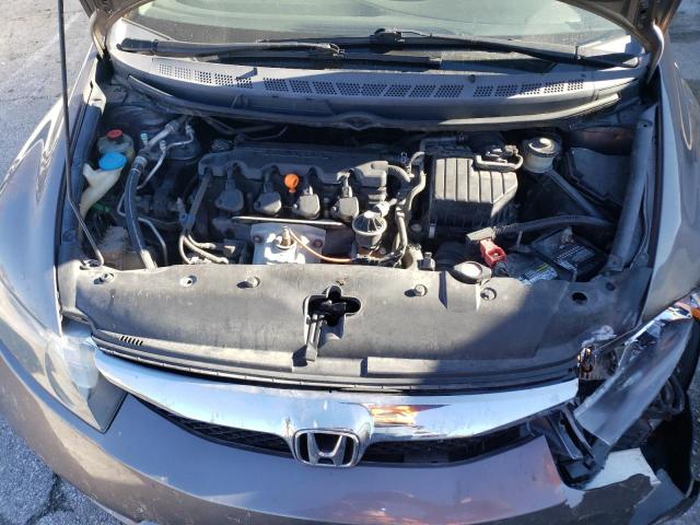1HGFA16999L011305 - 2009 HONDA CIVIC EXL ნაცრისფერი ფოტო 11