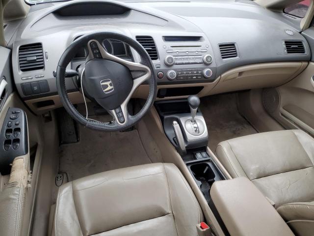 1HGFA16999L011305 - 2009 HONDA CIVIC EXL ნაცრისფერი ფოტო 8