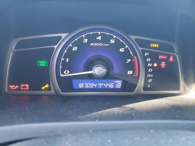 1HGFA16999L011305 - 2009 HONDA CIVIC EXL ნაცრისფერი ფოტო 9