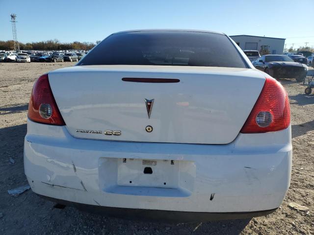 1G2ZG57B494173358 - 2009 PONTIAC G6 WHITE photo 6