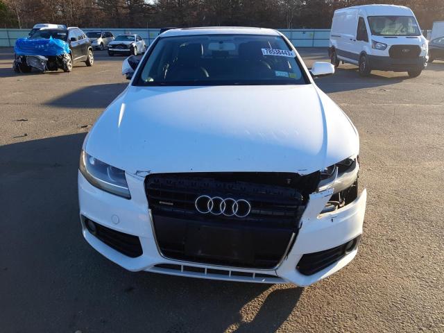 WAUBFAFL1BN042436 - 2011 AUDI A4 PREMIUM WHITE photo 5