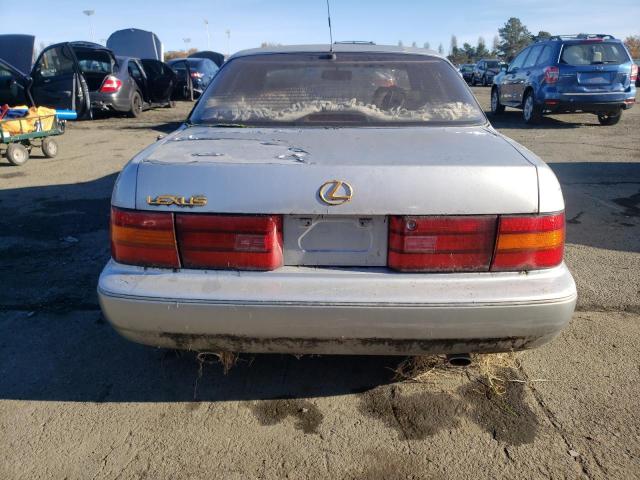 JT8UF11E0P0151994 - 1993 LEXUS LS 400 SILVER photo 6