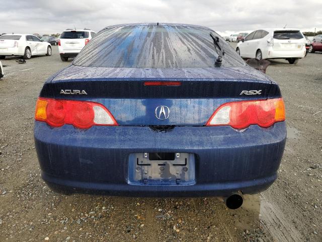 JH4DC53834S011056 - 2004 ACURA RSX BLUE photo 6