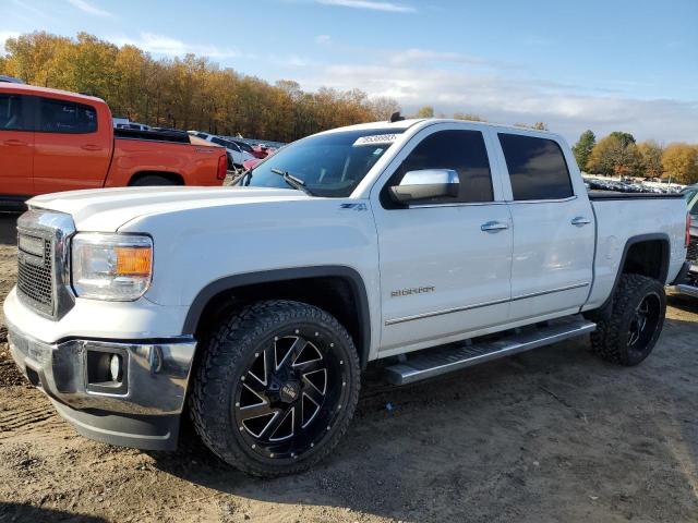 3GTU2VEC8EG326496 - 2014 GMC SIERRA K1500 SLT WHITE photo 1