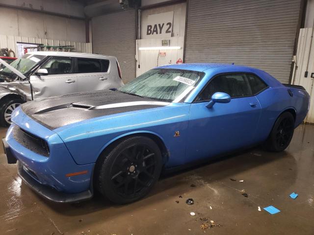 2C3CDZFJ8FH851252 - 2015 DODGE CHALLENGER R/T SCAT PACK BLUE photo 1