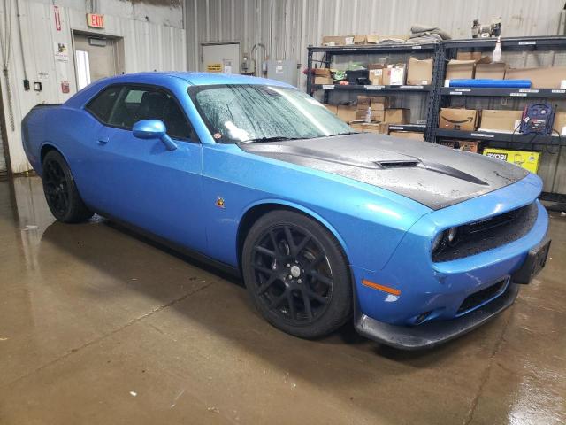2C3CDZFJ8FH851252 - 2015 DODGE CHALLENGER R/T SCAT PACK BLUE photo 4