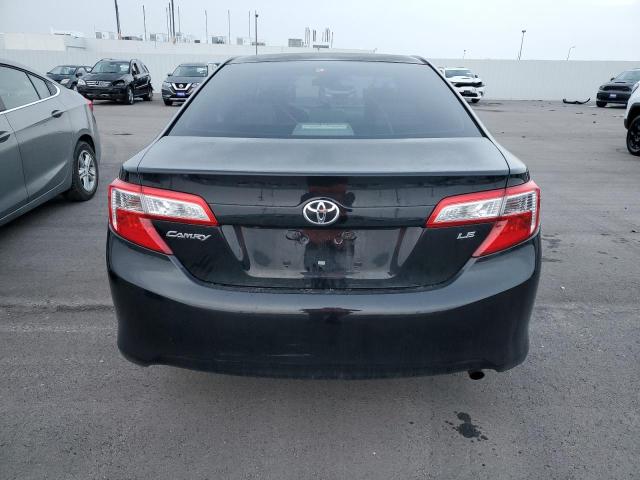 4T4BF1FKXER421313 - 2014 TOYOTA CAMRY L BLACK photo 6