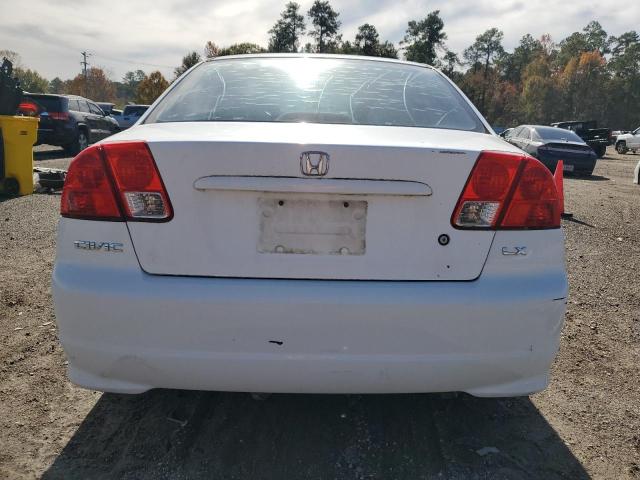 2HGES16564H506265 - 2004 HONDA CIVIC LX WHITE photo 6