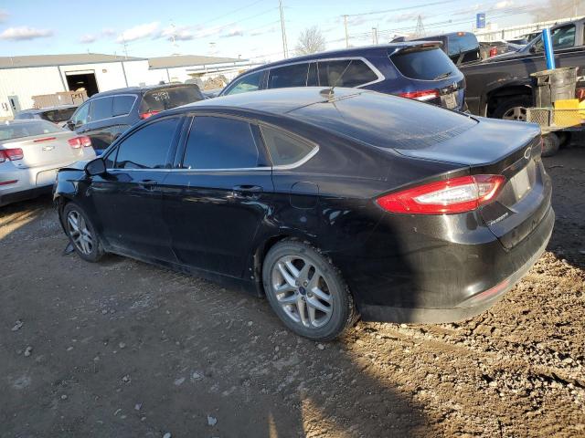 1FA6P0H79E5402087 - 2014 FORD FUSION SE BLACK photo 2