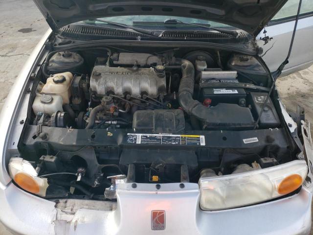 1G8ZH52852Z155393 - 2002 SATURN SL1 SILVER photo 11