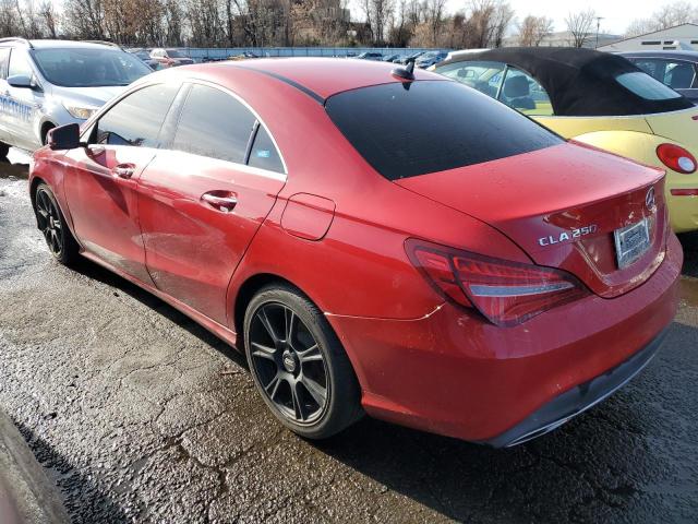 WDDSJ4GBXKN723449 - 2019 MERCEDES-BENZ CLA 250 4MATIC RED photo 2