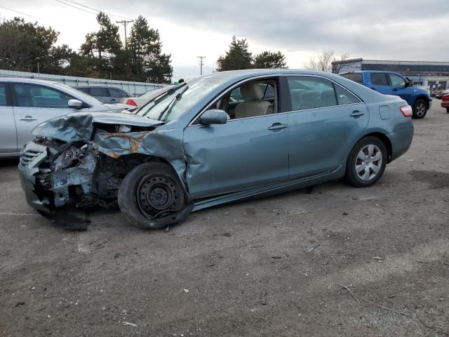 4T1BE46K38U768744 - 2008 TOYOTA CAMRY CE BLUE photo 1