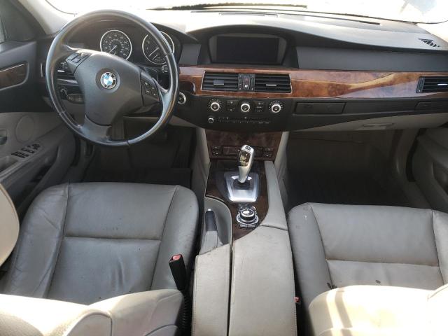 WBANU5C57AC124066 - 2010 BMW 528 I GRAY photo 8