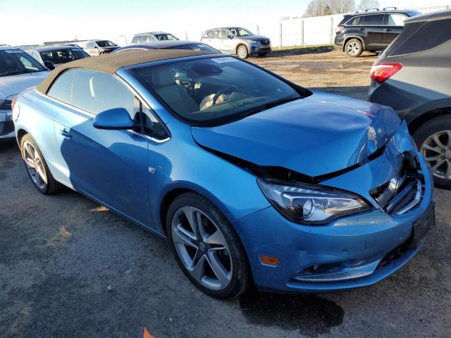 W04WJ3N59HG153793 - 2017 BUICK CASCADA SPORT TOURING BLUE photo 4