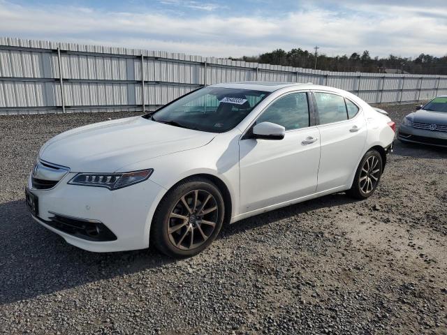 19UUB3F70FA010727 - 2015 ACURA TLX ADVANCE WHITE photo 1