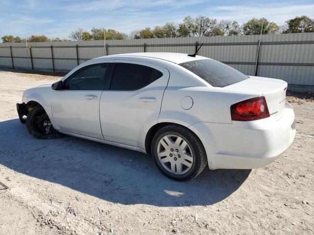 1C3CDZAB0CN111102 - 2012 DODGE AVENGER SE WHITE photo 2