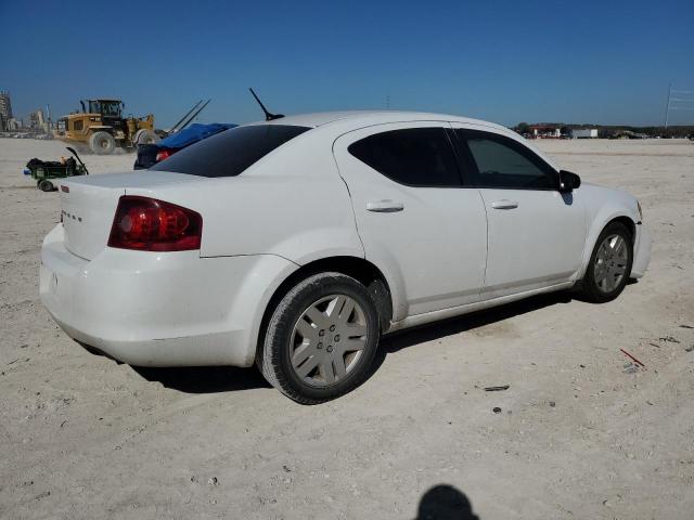 1C3CDZAB0CN111102 - 2012 DODGE AVENGER SE WHITE photo 3