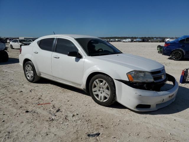 1C3CDZAB0CN111102 - 2012 DODGE AVENGER SE WHITE photo 4