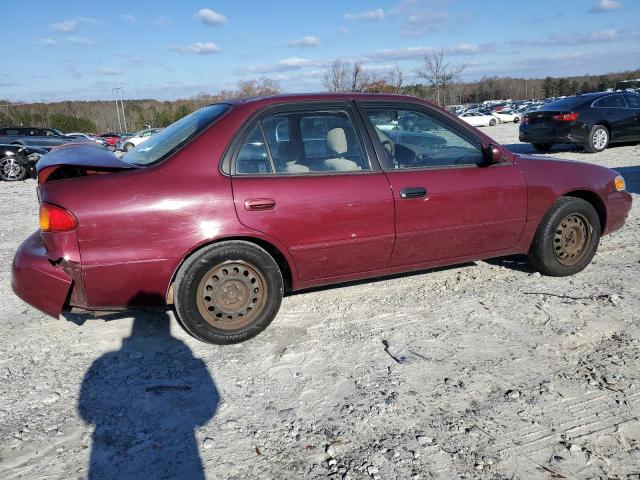 2T1BR18E2WC000942 - 1998 TOYOTA COROLLA VE BURGUNDY photo 3