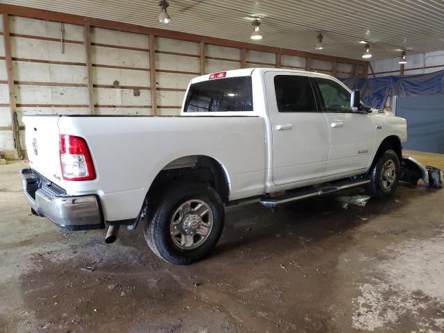 3C6UR5DJ0NG365313 - 2022 RAM 2500 BIG HORN/LONE STAR WHITE photo 3