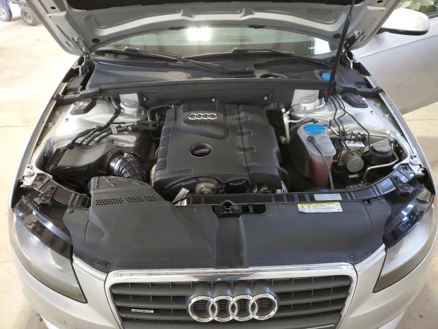 WAUSFCFL4CA088167 - 2012 AUDI A4 PREMIUM SILVER photo 12