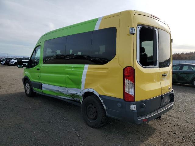 1FBZX2CM9FKA91154 - 2015 FORD TRANSIT T-350 TWO TONE photo 2