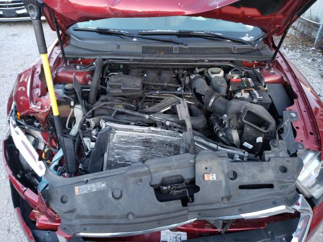 1FAHP2E80GG136497 - 2016 FORD TAURUS SEL MAROON photo 11