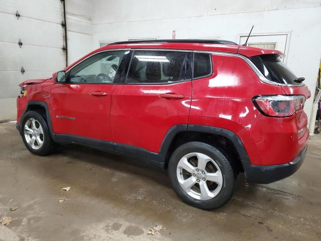 3C4NJDBB3JT139181 - 2018 JEEP COMPASS LATITUDE RED photo 2