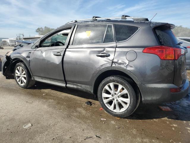 2T3DFREV3FW370890 - 2015 TOYOTA RAV4 LIMITED GRAY photo 2