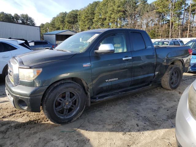 5TBBV58197S477062 - 2007 TOYOTA TUNDRA DOUBLE CAB LIMITED GREEN photo 1