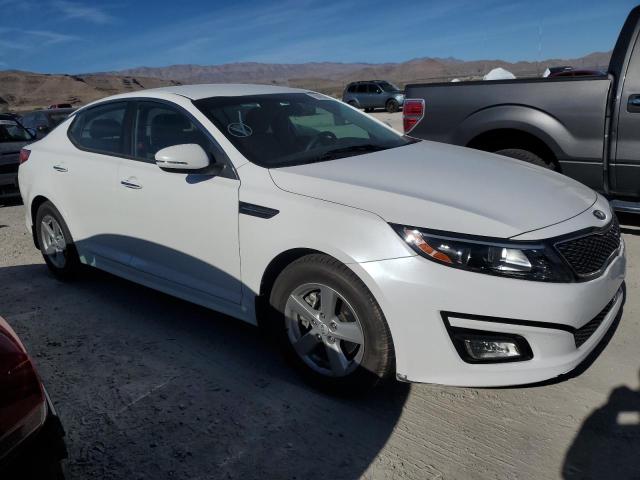 5XXGM4A74FG403878 - 2015 KIA OPTIMA LX WHITE photo 4