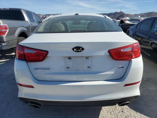 5XXGM4A74FG403878 - 2015 KIA OPTIMA LX WHITE photo 6