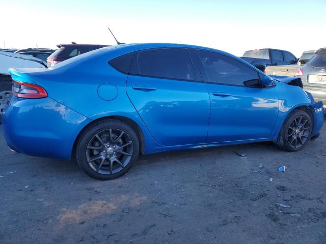 1C3CDFBB8GD606740 - 2016 DODGE DART SXT BLUE photo 3