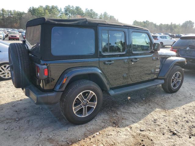 1C4HJXEG4PW666090 - 2023 JEEP WRANGLER SAHARA Siyah fotoğraf 3