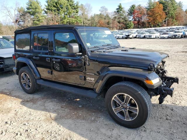 1C4HJXEG4PW666090 - 2023 JEEP WRANGLER SAHARA Siyah fotoğraf 4