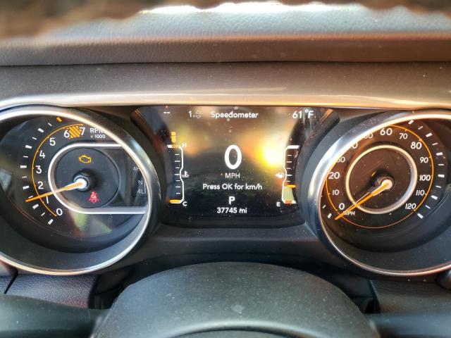 1C4HJXEG4PW666090 - 2023 JEEP WRANGLER SAHARA Siyah fotoğraf 9