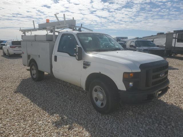 1FDSF30548EC32678 - 2008 FORD F350 SRW SUPER DUTY WHITE photo 1