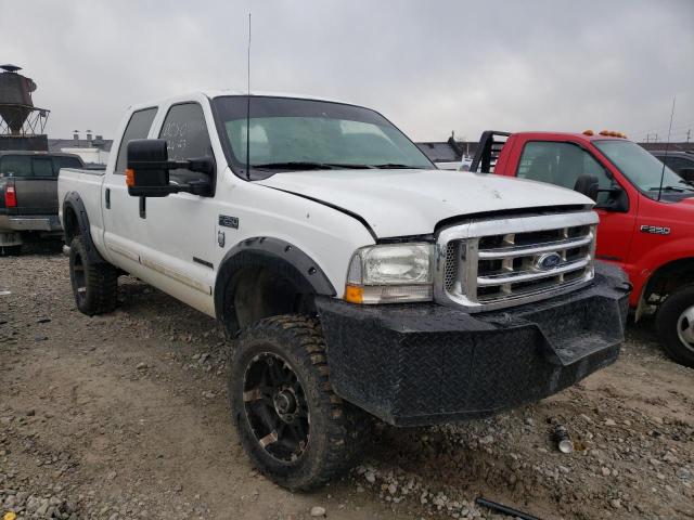 1FTNW21F71EA49509 - 2001 FORD F250 SUPER DUTY WHITE photo 1