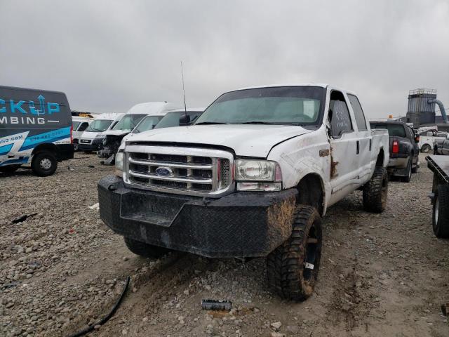 1FTNW21F71EA49509 - 2001 FORD F250 SUPER DUTY WHITE photo 2