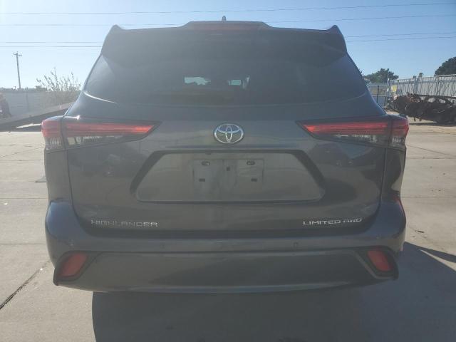 5TDDZRBH1LS044167 - 2020 TOYOTA HIGHLANDER LIMITED GRAY photo 6