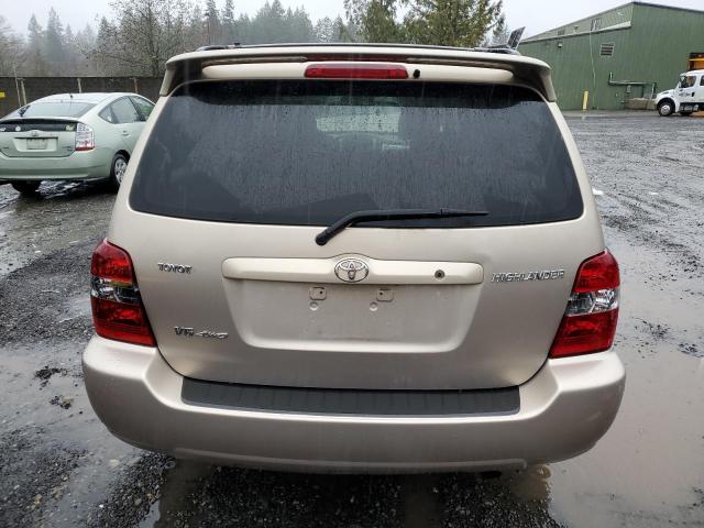 JTEEP21A570196186 - 2007 TOYOTA HIGHLANDER SPORT BEIGE photo 6