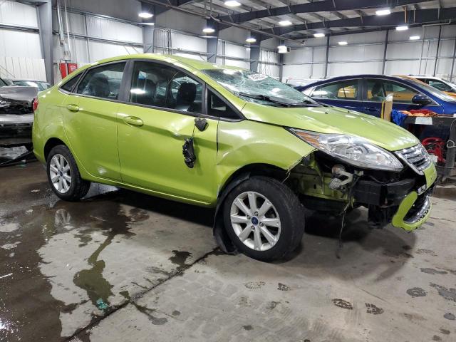 3FADP4BJ5BM137628 - 2011 FORD FIESTA SE GREEN photo 4