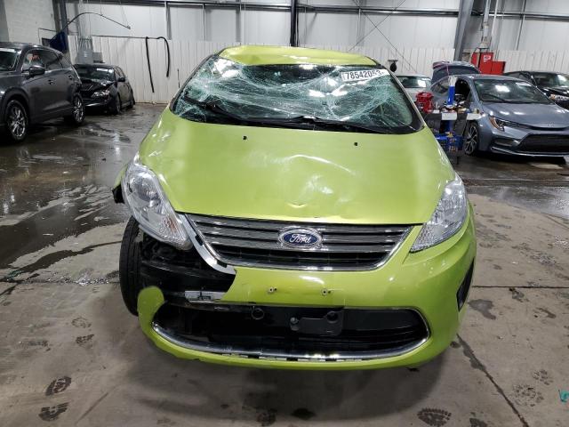 3FADP4BJ5BM137628 - 2011 FORD FIESTA SE GREEN photo 5