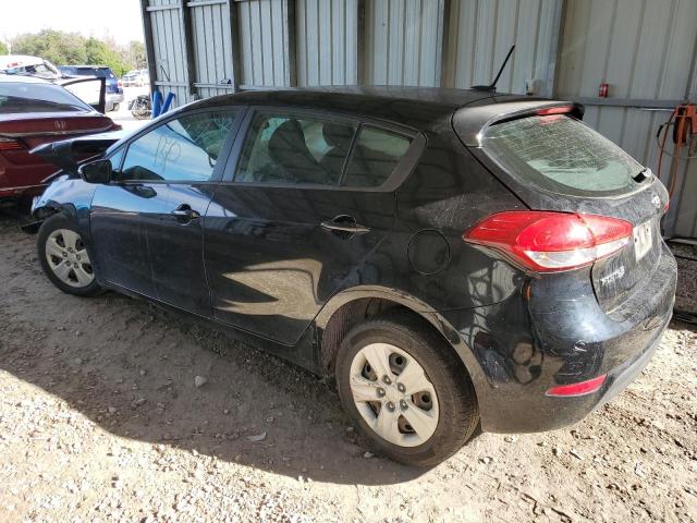 KNAFK5A86J5773904 - 2018 KIA FORTE LX BLACK photo 2